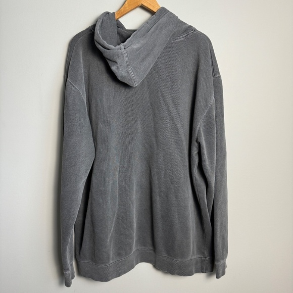 Independent Trading Company Mens Fleece Pullover‎ HOODIE Long Sleeve Gray 2XL - Picture 4 of 16